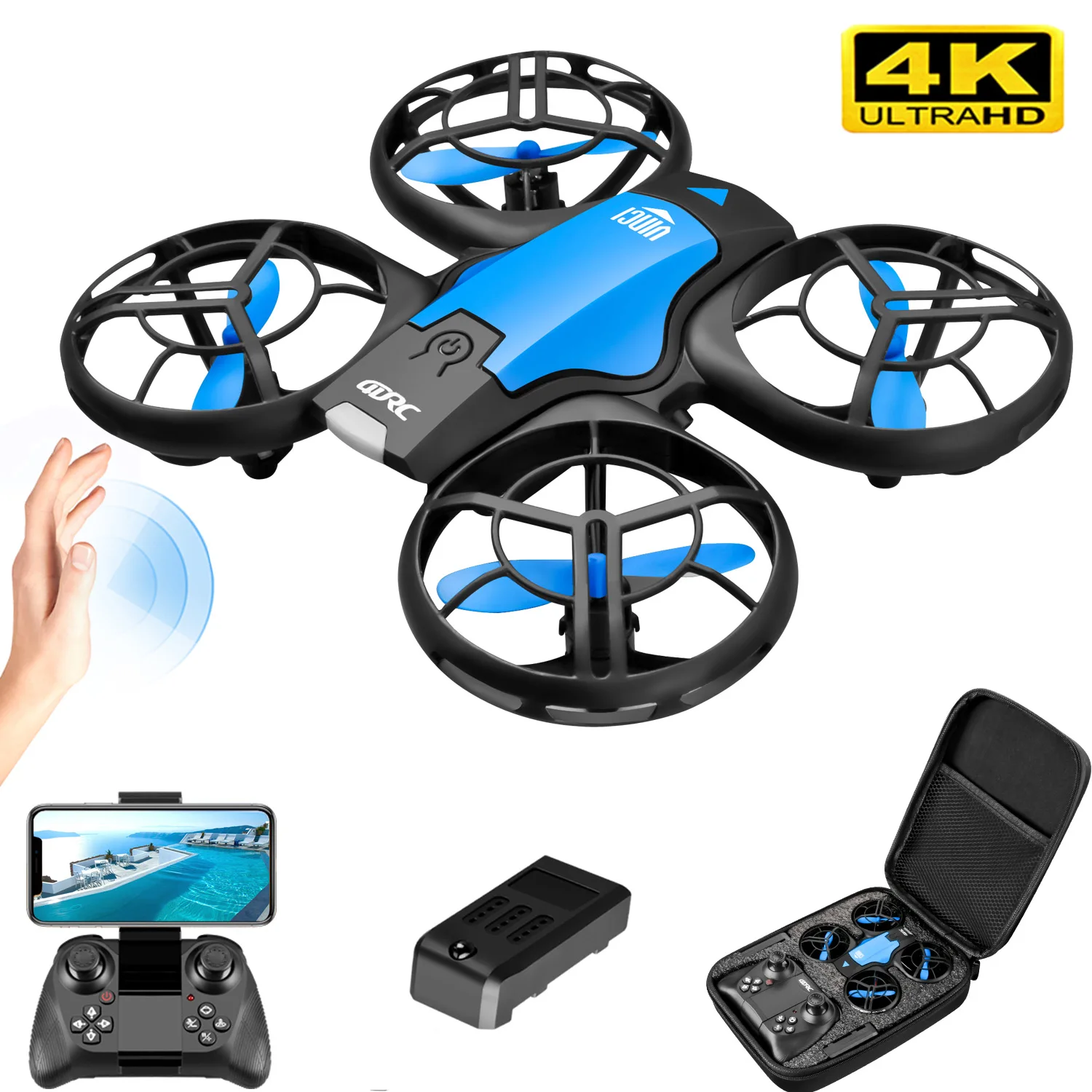 Drone Controller Screen - V8 New Mini Drone 4K Professional