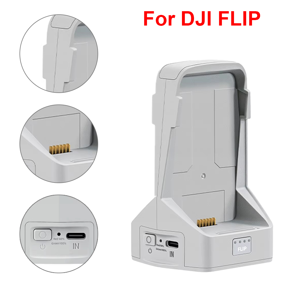 Battery Charger For DJI Flip T - Drone Battery Adapter recension och pris