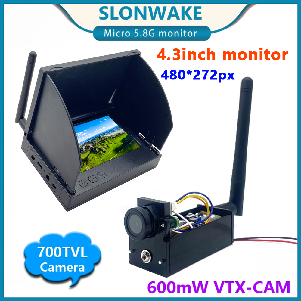 Ready to use 5.8G 48CH FPV Mon - Drone Controller Screen recension och pris