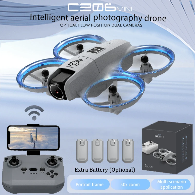 CZ06 Mini RC Quadcopter Drone  - Drone Controller Screen recension och pris