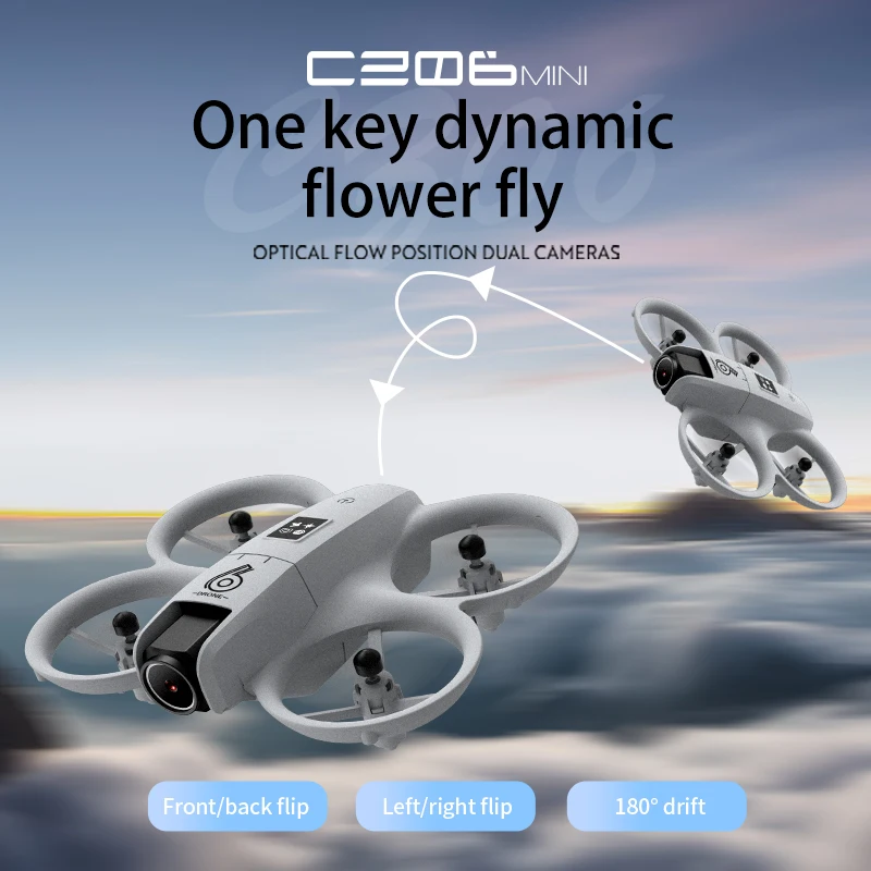 CZ06 Mini RC Quadcopter Drone  - Drone Controller Screen recension och pris